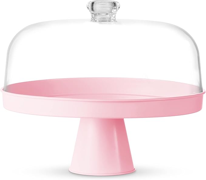 Table Concept Cake Stand, Footed Cake Stand with Lid, Serving Platter, Housewarming Gifts