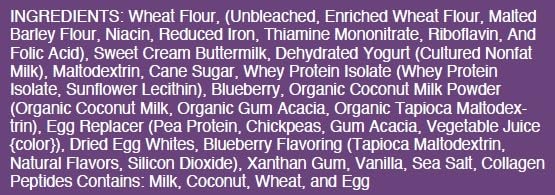 Heavenly Waffles® Mix, Legacy Blueberry, 11g Protein, Yogurt Based, Healthy and Nutritiously Balanced, Superior Tasting Waffles and Pancakes, 13.5 oz Pouch