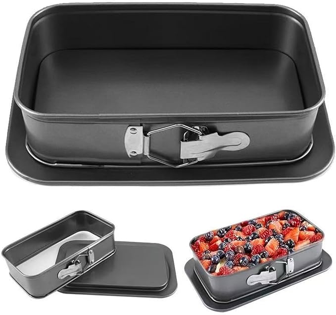 Springform Cake Leak Proof Design Oven Microwave Safe Baking Accessories Non-Stick Baking Pan with Lock Clasp