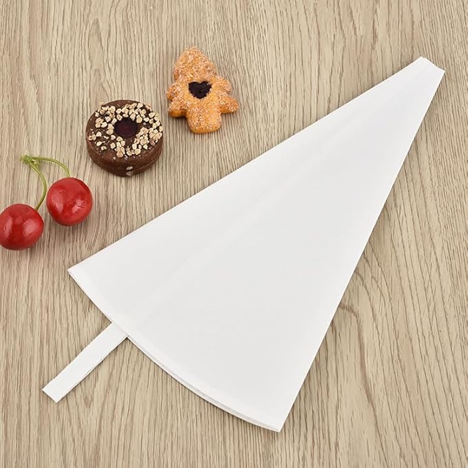 3 Pack Reusable Piping Bags 18 inch Cloth Pastry Bags Plastic Coated Icing Piping Bags Cake Decorating Icing Bags Baking Dessert Frosting Bag