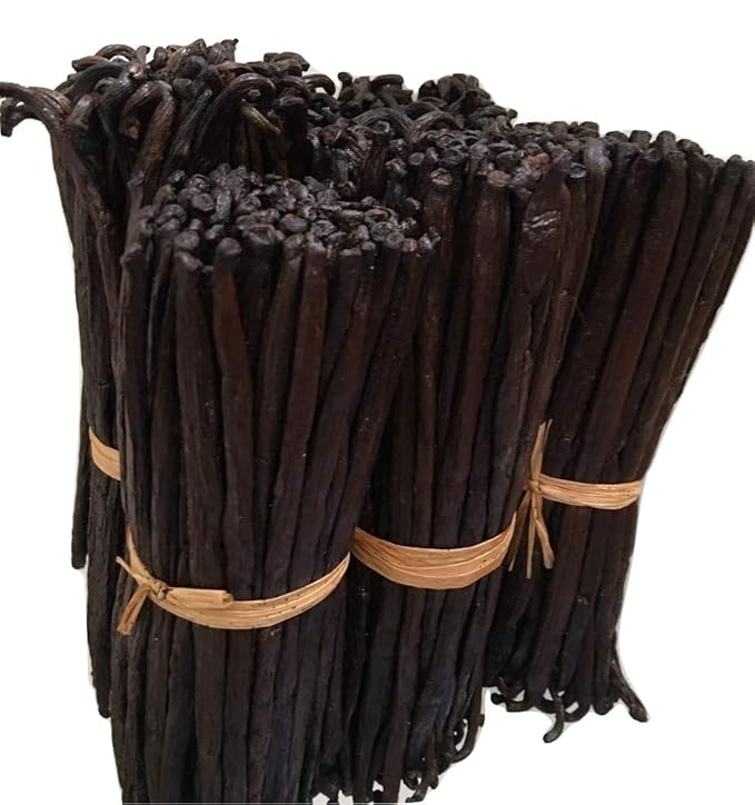 15 Organic Grade A Madagascar Vanilla Beans for Extract and Baking by FITNCLEAN VANILLA| Certified USDA Organic. 6"-7.5" Bulk Bourbon Fresh NON-GMO Whole Gourmet Pods
