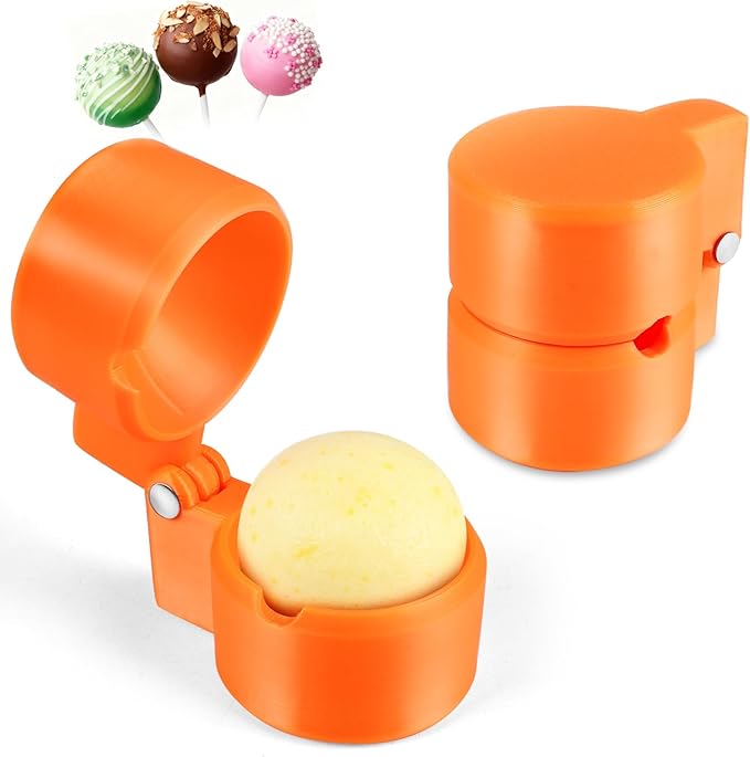 Round Cake Pop Mold Shapes Press Sphere Cake Pop Cutter and Pusher Reusable Cake Molds for Home Baking Birthday Parties Wedding Desserts Make Tool Cakepop DIY Accessories for Baking Enthusiast
