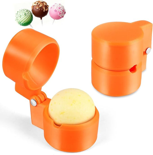 Round Cake Pop Mold Shapes Press Sphere Cake Pop Cutter and Pusher Reusable Cake Molds for Home Baking Birthday Parties Wedding Desserts Make Tool Cakepop DIY Accessories for Baking Enthusiast