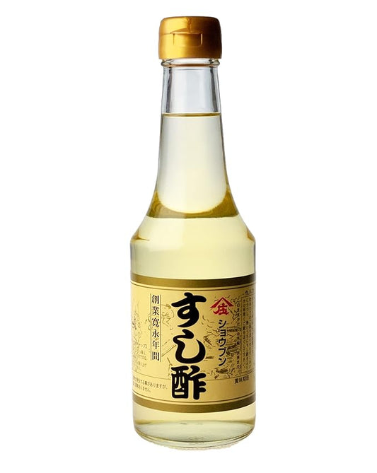 Shobun sushi vinegar seasoing vinegar for sushi, vinegared dishes, pickles, and shrinmp cilli.　No additives. (Traial size)