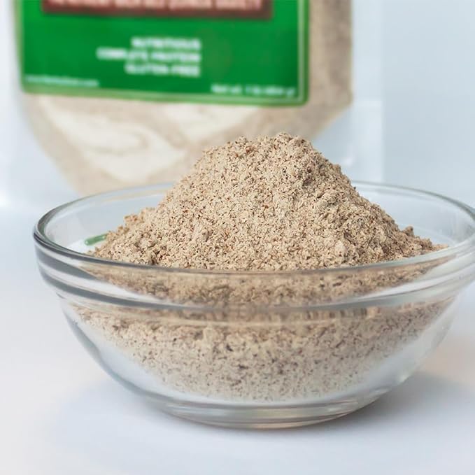 HerbaZest Red Quinoa Flour Organic – 1 LB – Vegan & Gluten Free Superfood – Baking Flour Alternative – Perfect for Baked & Non-Baked Goods, Pancakes & Waffles, Savory Dishes & More