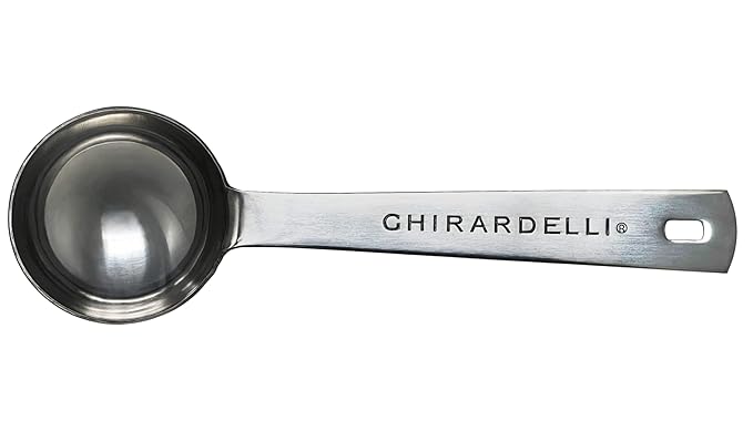 Ghirardelli Chocolate Company Sweet Ground Chocolate & Cocoa Gourmet Powder 3 lbs with Ghirardelli Stamped Barista Spoon