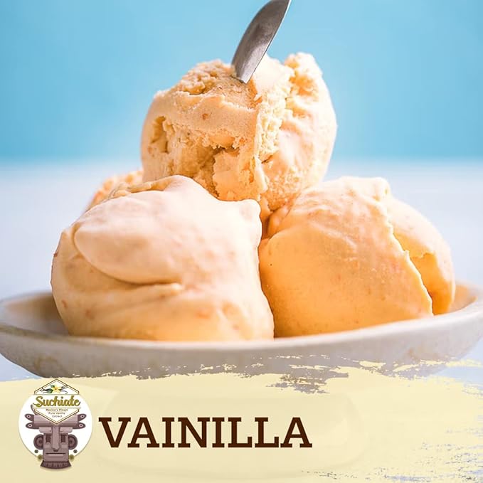 Suchiate Pure Vanilla | Mexican Vanilla for Baking and Desserts | Made with Real Vanilla Bean | Vainilla Mexicana Buena 16.9oz (500 ml)