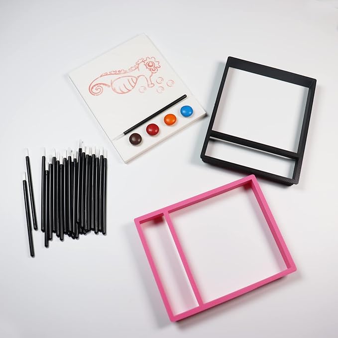 Cookie Cutter and Stencil Set Bundle Kit PYO Cookies Paint Your Own Diy Bakery Fondant Sugar Happy Birthday Wedding Baby Candle Kids Painting Coloring Pages Comb (PYO Set)
