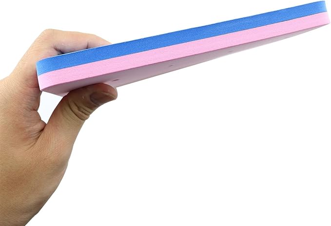 Fondant Foam Pad 5 Holes Sponge Mat Sponge Cake Foam Pad Flower Modelling Gum Paste Fondant Cake Mat Blue and Pink