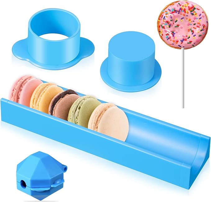 Cake Pop Molds Set : Round and Spherical Cake Pop Cutter and Pusher with 9 Inch Tray, Easy to Demold, Wear-resistant ABS CakePop Maker for Home Baking,Parties,Wedding Desserts