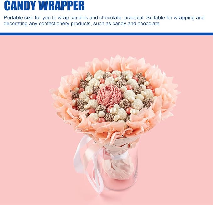 25PCS Clear Chocolate Box Holder Truffle Wrappers plastic Chocolate Candy Cups Mini Cupcake Muffin Holders Valentines Day Wrapping supplies