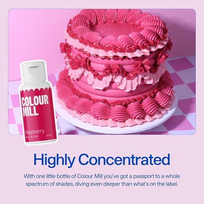 Colour Mill Oil-Based Food Coloring, 20 Milliliters (Pool Party Pack)