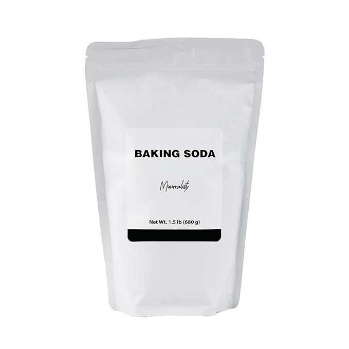 Minimalist Baking Soda, For Cleaning and Deodorizing, Packaged for Convenience in a Resealable Bag (1.5 Pound)