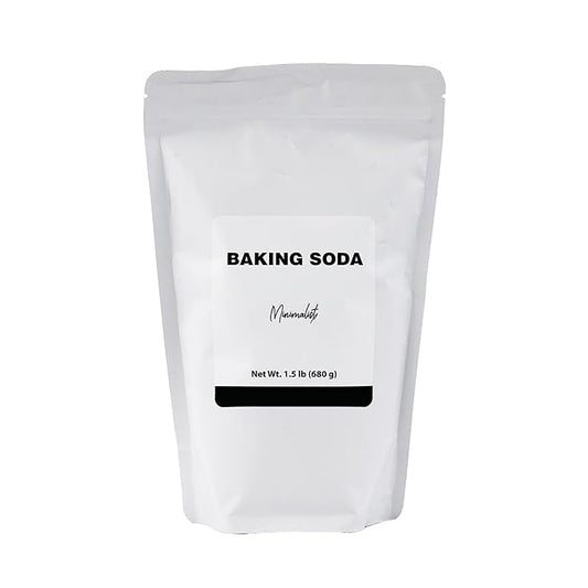 Minimalist Baking Soda, For Cleaning and Deodorizing, Packaged for Convenience in a Resealable Bag (1.5 Pound)