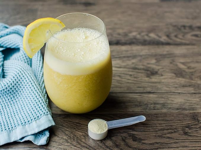 KOYAH - Organic Lemon Powder (with Peel) - 80 Servings (1 Scoop = 1 Lemon Wedge), USA & Mexico Grown Lemons, Freeze-Dried