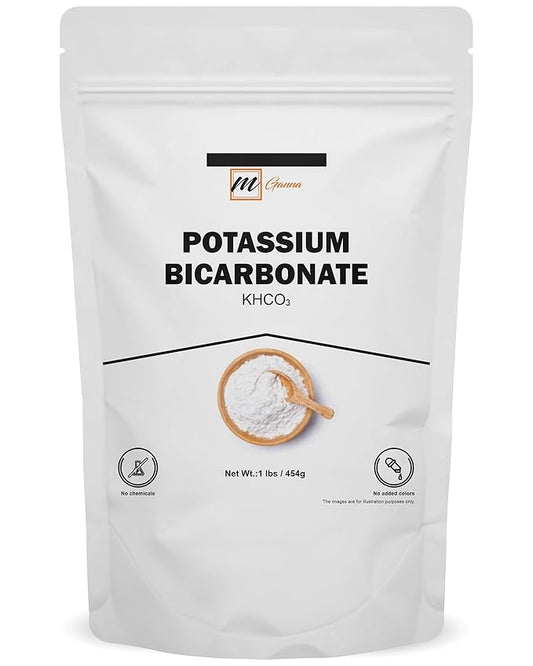 mGanna Potassium Bicarbonate Food Grade Powder, 1 lbs / 454 g