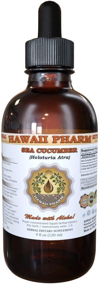 Sea Cucumber (Holothuria Atra) Liquid Extract 4 fl.oz (120ml)