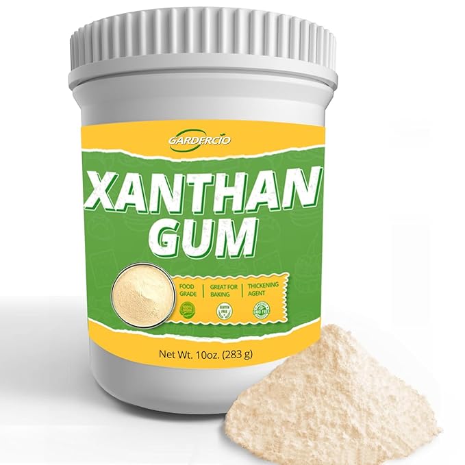 10 oz Xanthan Gum powder,Pure Xanthan Gum for Baking Gluten Free, Xanthan Gum Thickener Suitable for Making Ice Cream, Cake, Yogurt, Candy and More