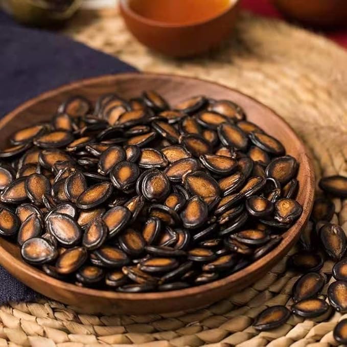 watermelon seed Black melon seeds 225g /7.9oz Spiced watermelon seeds New Year nut Stir-fried