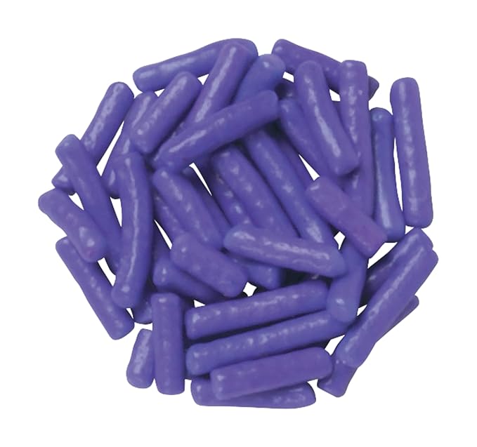 DecoPac Lavender Sprinkles | Extra Large 26oz Pack | Cake Sprinkle Mix, Fancy Sprinkles For Cake Decorating, Handheld Container, Candy Sprinkles, Cake Sprinkles - Purple