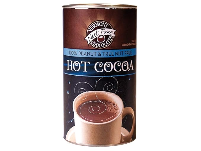 Vermont Nut Free Chocolates Hot Cocoa Mix (16 Ounces), Nut-Free, Egg-Free, Kosher