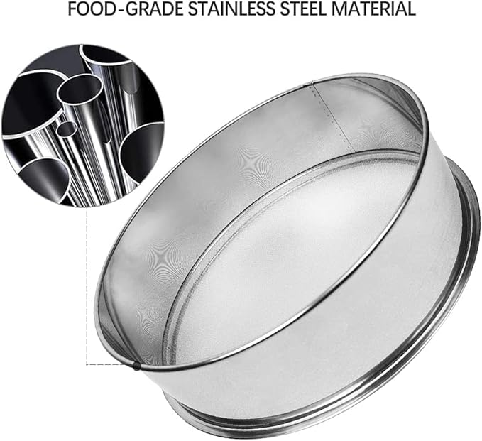 Vibrating Sifter Mesh Screen Stainless Steel Vibrating Sieve Mesh Screen 30 Mesh for Automatic Powder Sifter Machine