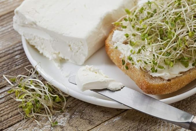 Cultures for Health Cream Cheese Starter Culture | 4 Non-GMO Direct-Set Packets & 2 Vegetable Rennet Tablets | DIY Creamy Spread for Bagels, Appetizers, Dips & Cupcake Frosting