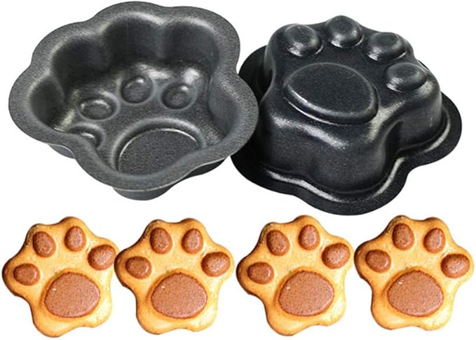 2PCS Claw Cake Pan 3D Aluminum Baking Mold Cute DIY Bakeware Kitchen Supplies