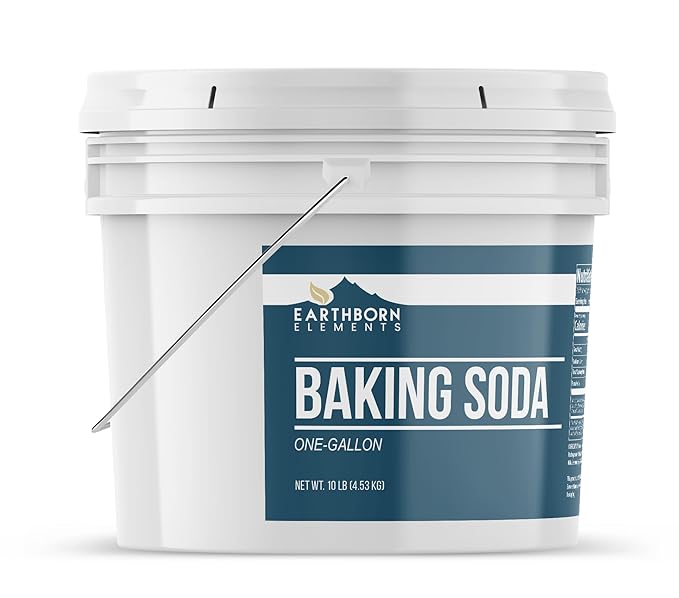 Earthborn Elements Baking Soda (1 Gallon) Sodium Bicarbonate, Cooking, Cleaning & Deodorizing