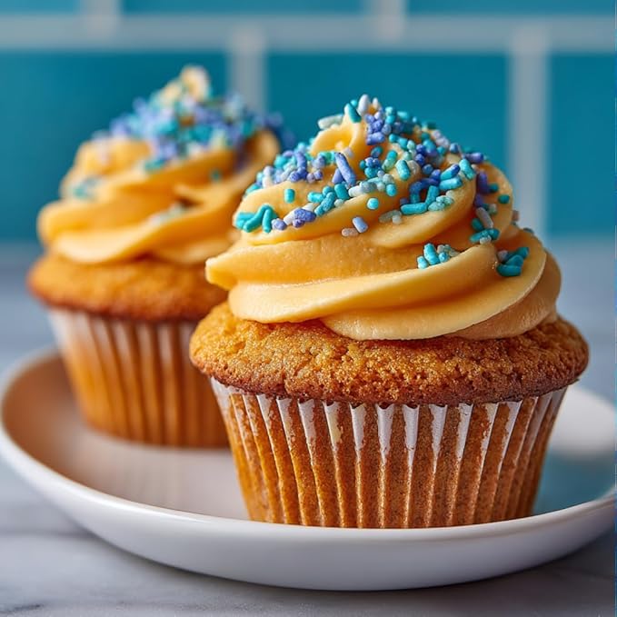 Olive & Vine Blue Sprinkles, Sweet Touch, For Baking & Desserts, Rich Tradition, Authentic Taste, For Global Recipes (10.88 Ounce)