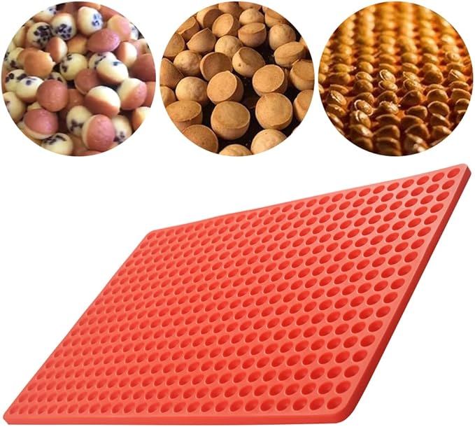 Newk 468 Cavity Pet Treats Mold - Mini Round Mold for Chocolate Drops & Dog Treats