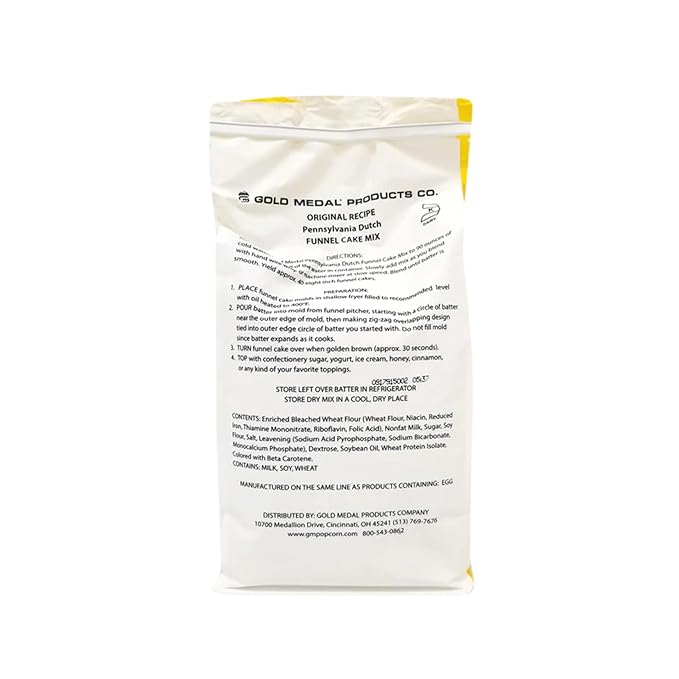 Deluxe Pennsylvania Dutch Funnel Cake Mix, 5 lb (6/CS)