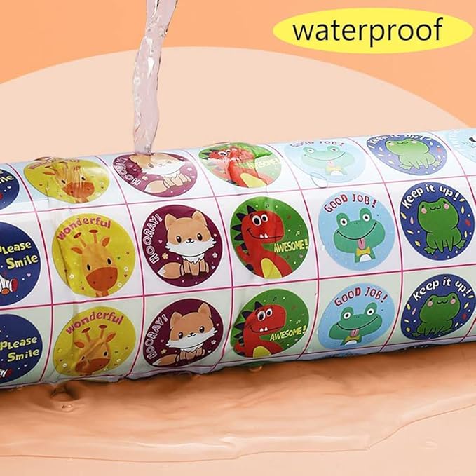 JOVELLO 100-500 Custom Stickers - Personalized Labels Stickers with Image Logo and Text(Oval,1.5x3 Inch)