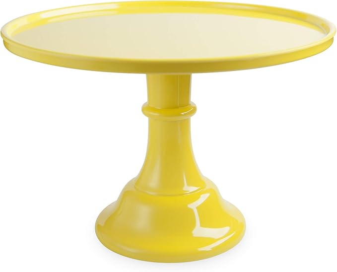Twine Yellow Melamine Cake Stand, Cupcake Stand, Home Decor, Food Service, Dessert Accessory, Yellow, Set of 1