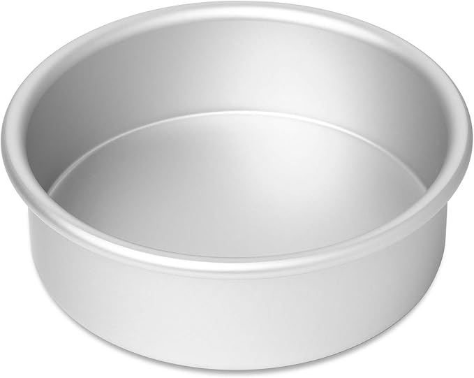 LAST CONFECTION 6" x 2" Aluminum Round Cake Pan - Professional Bakeware