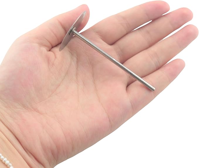 4PCS Cake Stainless Steel Warmer 1.25x2.65inch Baking Mounting Spike For Dessert Tools Accessories Bakery Pastry Savoury Fondant Biscuits