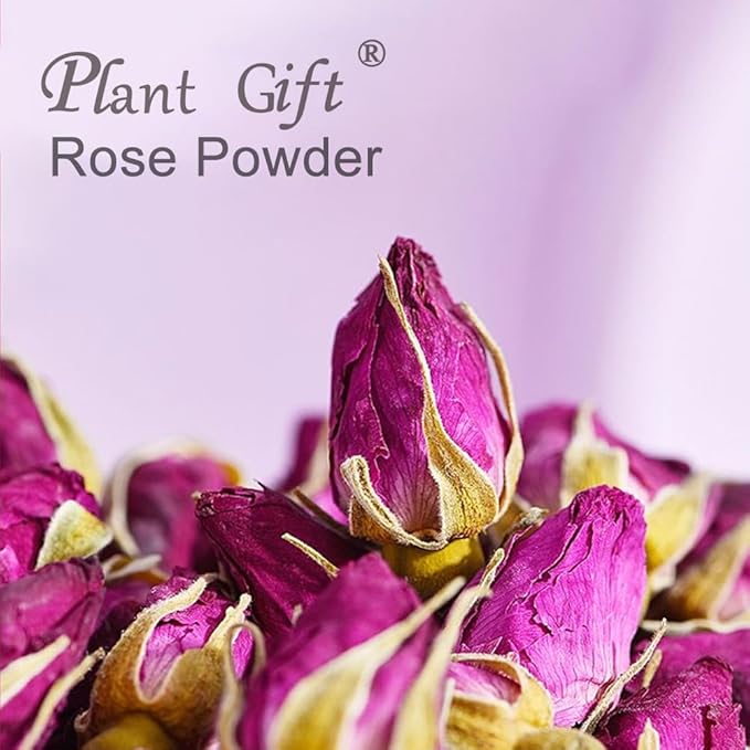 100% Natural Pure Rose Powder 100g/3.52oz 玫瑰粉 Edible Rose Petal Powder for Cooking & Baking - Natural Powdered Organic Rose Petals for DIY Face Masks, Skin & Hair Care Products
