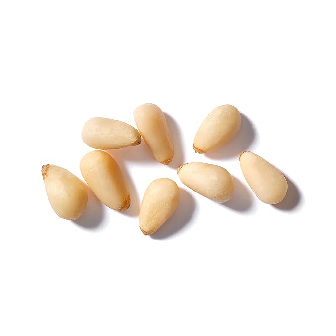 Yupik Pine Nuts, 3.5 Oz, Gluten-Free, Kosher, Smooth & Creamy Pine Kernels, Raw Nuts, Shelled, Unsalted, Unroasted, Oil-Free, Source of Iron
