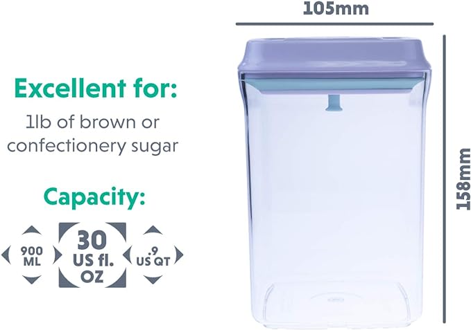 Bop Top | Airtight Meal Prep Containers with Lids | Food Storage Container Sets | Snack and Overnight Oats Fridge Organizer | Pantry and Kitchen Organization