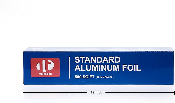 Standard Aluminum Foil 500 SQ FT (12 inches x 500 feet)