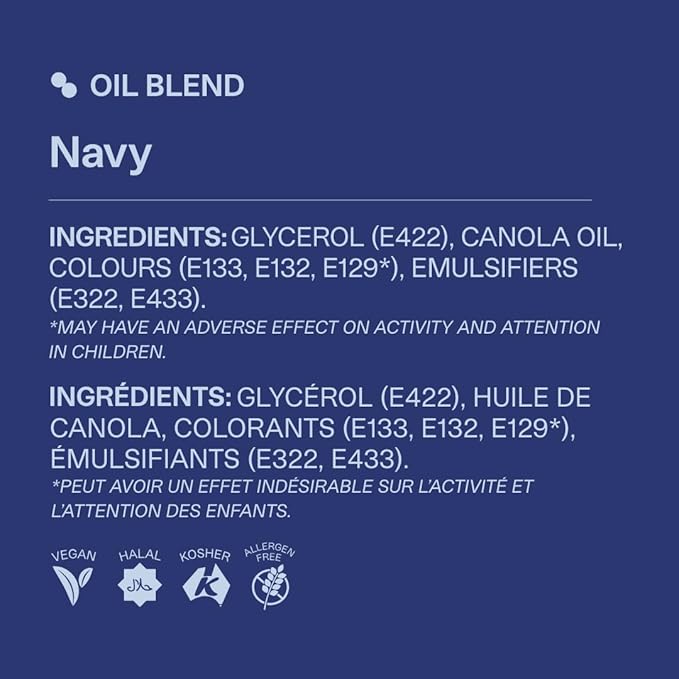 Colour Mill Oil-Based Food Coloring, 20 Milliliters (Navy)
