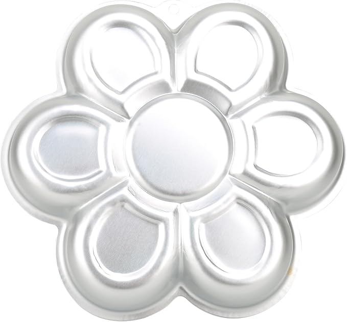 Flower Shaped Cake Pan, Aluminum 3D Flower Cake Mold for Baking Mould Tin Cake Pan