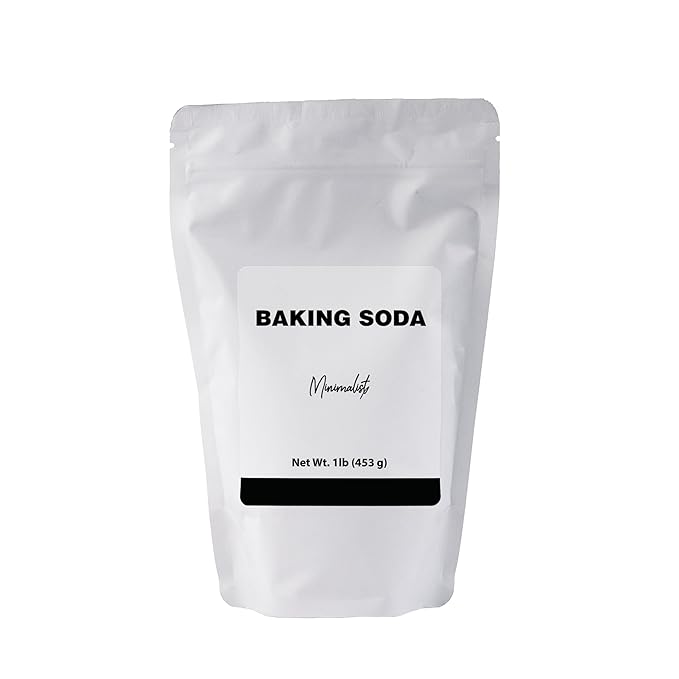 Minimalist Baking Soda, For Cleaning and Deodorizing, Packaged for Convenience in a Resealable Bag (1 Pound)