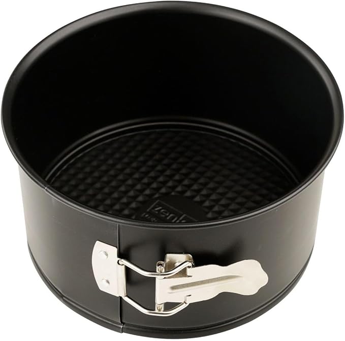 Zenker 7.28-inch Nonstick Bakeware Springform Baking Pan/Springform Cake Pan/Cheesecake Pan With Grips, Round