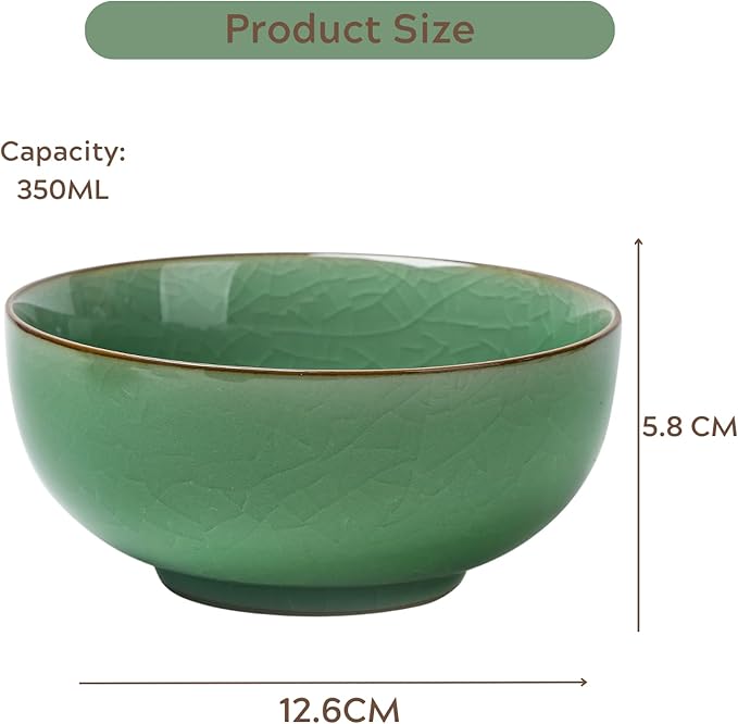 Matcha Whisk Set – 5 Piece Bamboo Whisk Kit with 100-Prong Chasen, Scoop, Tea Sifter, Whisk Holder & Ceramic Bowl – Traditional Japanese Style for Matcha Lovers (Green)