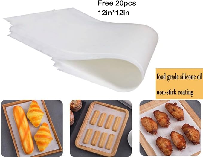 Cake Square Pan Sets for Baking + Cake Decorating Supplies: 4 Non-Stick Springform Pans Set (8.5,9.5, 10, 11 inches), Icing Tips, Cake Leveler – Multi-functional Leak-Proof CheeseCake Pan & eBook
