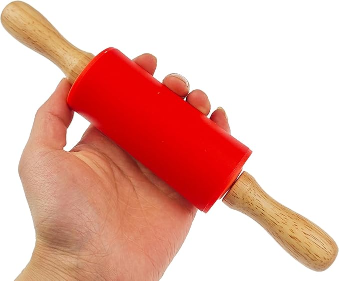 16 Pack Small Rolling Pin for Kids, Kids Rolling Pin for Home Kitchen (9 Inch)