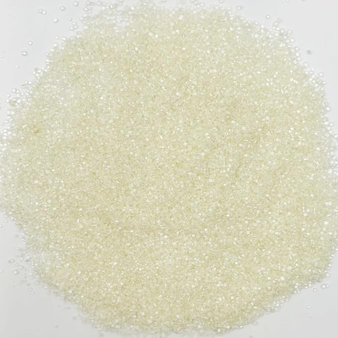 Sentovac White Sanding Sugar Sprinkles | Edible White Sprinkles for Cake Decorating | 1 Bottle 3.2oz Cookie Decorating Celebrations Wedding Shower Party Chirstmas Supplies