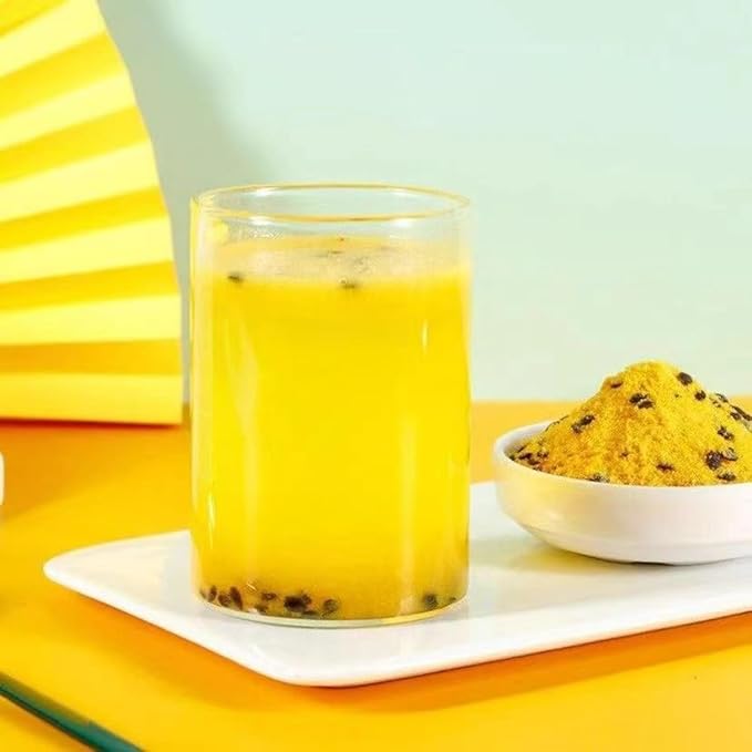 Passion Fruit Powder 7.05oz Dried Passion Fruit For Baking Smoothies Delights Flavored Powder Bakery