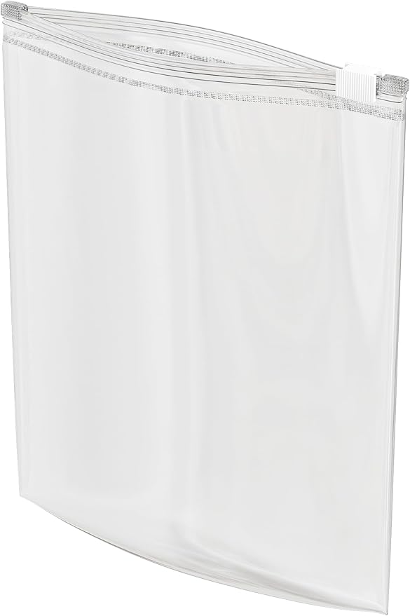 1000 Count - Slider Zip Food Storage Sandwich Bags, 7" x 9" 3 Mil Heavy Duty, Strong & Durable For Freezer Storage, For Sandwiches, Snacks & More. GPI